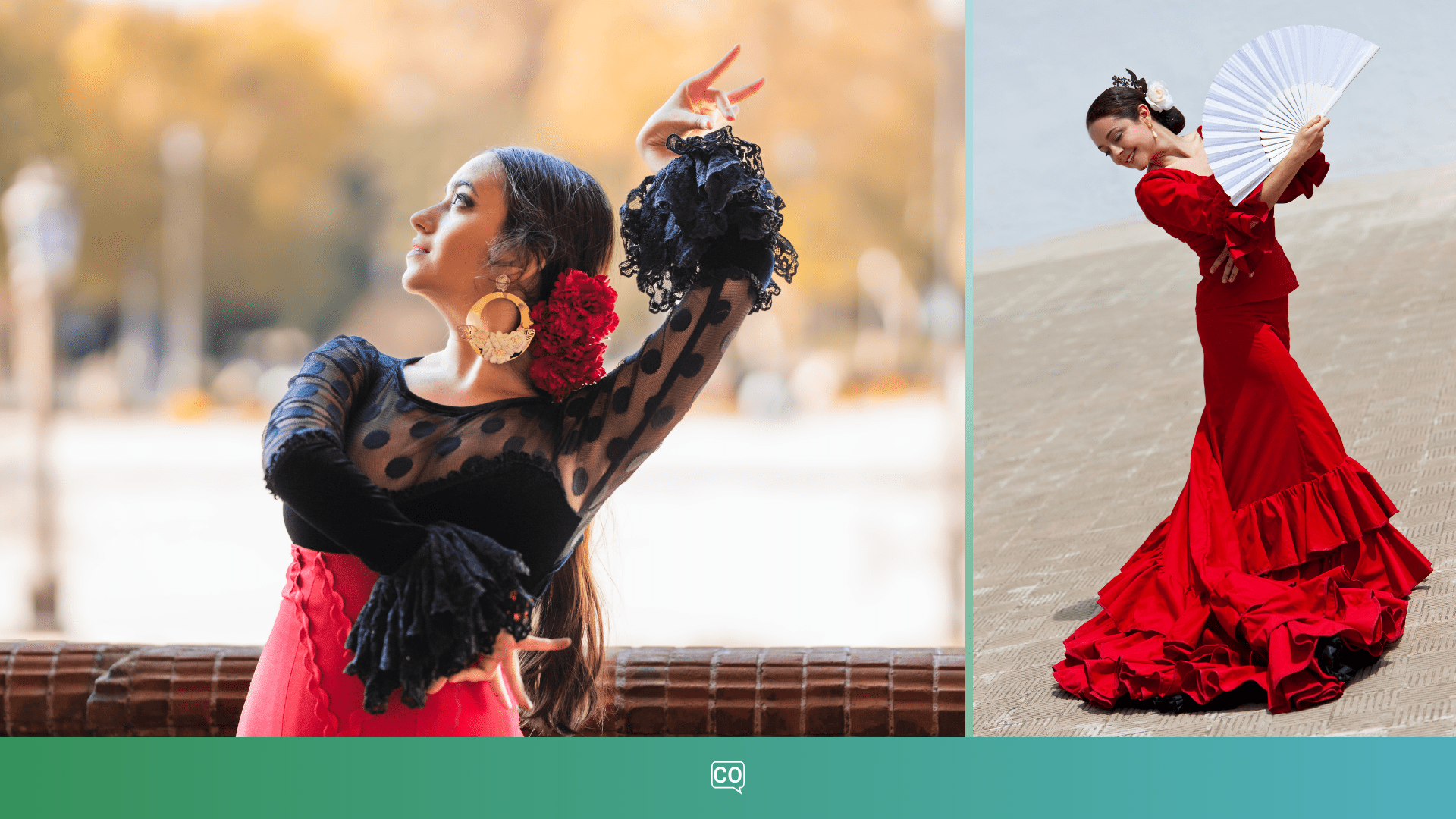 The flamenco dress