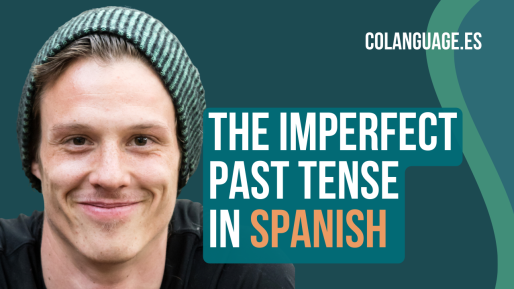 Imperfect past tense of regular verbs in Spanish