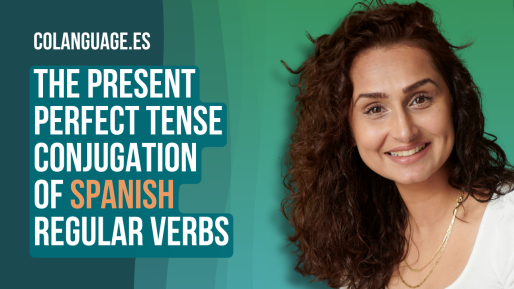 The present perfect tense: conjugation of Spanish regular verbs